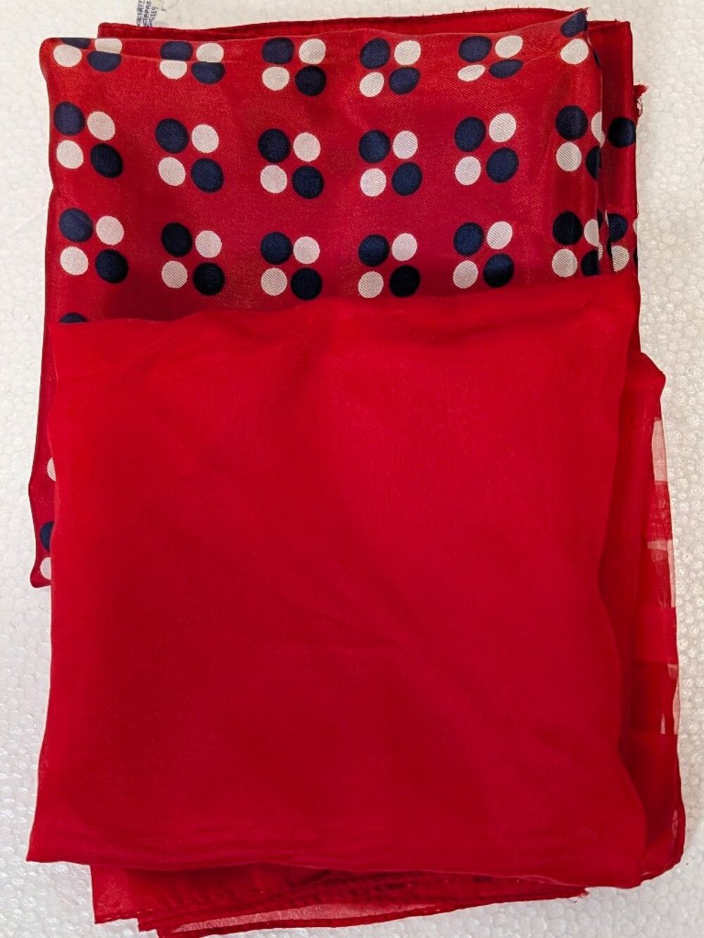Scarves – Lot of 2 Red  – Vintage